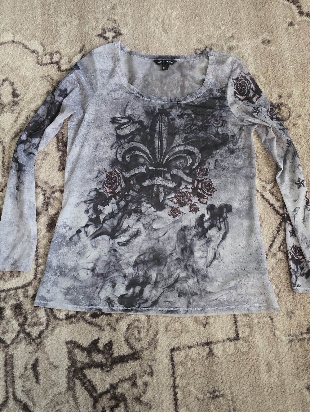 Rock & Republic Long Sleeve Top